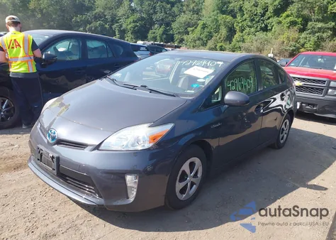 2012 Toyota Prius Three from USA, damaged, VIN JTDKN3DU1C1537712